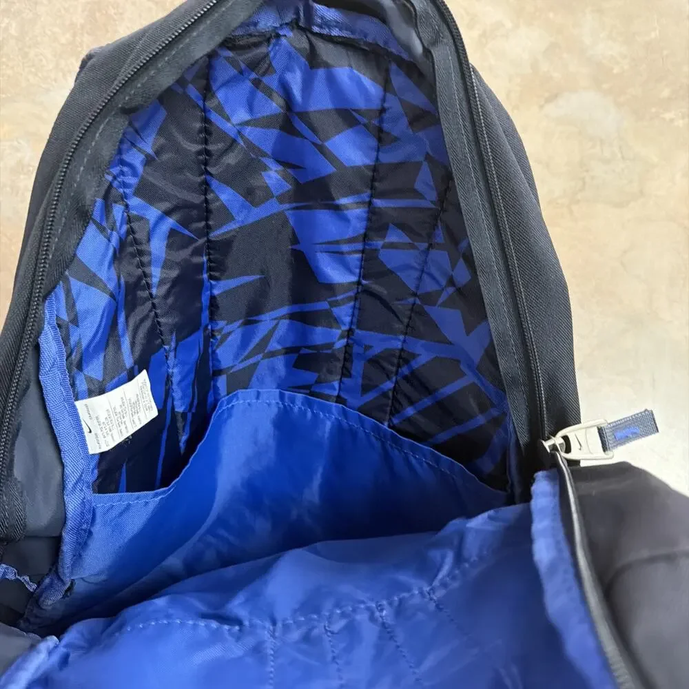 Nike Max Air Blue/ Black Team Training Medium Backpack Casual School Outdoors